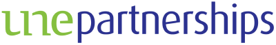 UNE Partnerships Logo